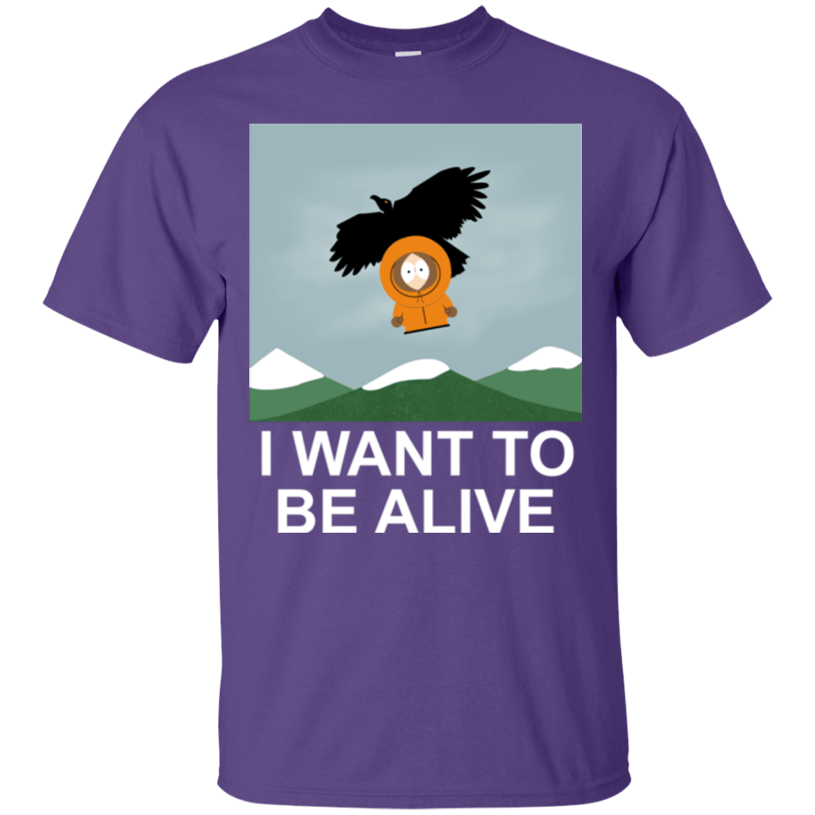 T-Shirts Purple / S I Want to be Alive T-Shirt