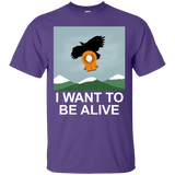 T-Shirts Purple / S I Want to be Alive T-Shirt