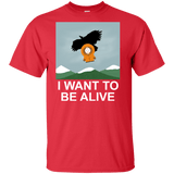 T-Shirts Red / XLT I Want to be Alive Tall T-Shirt