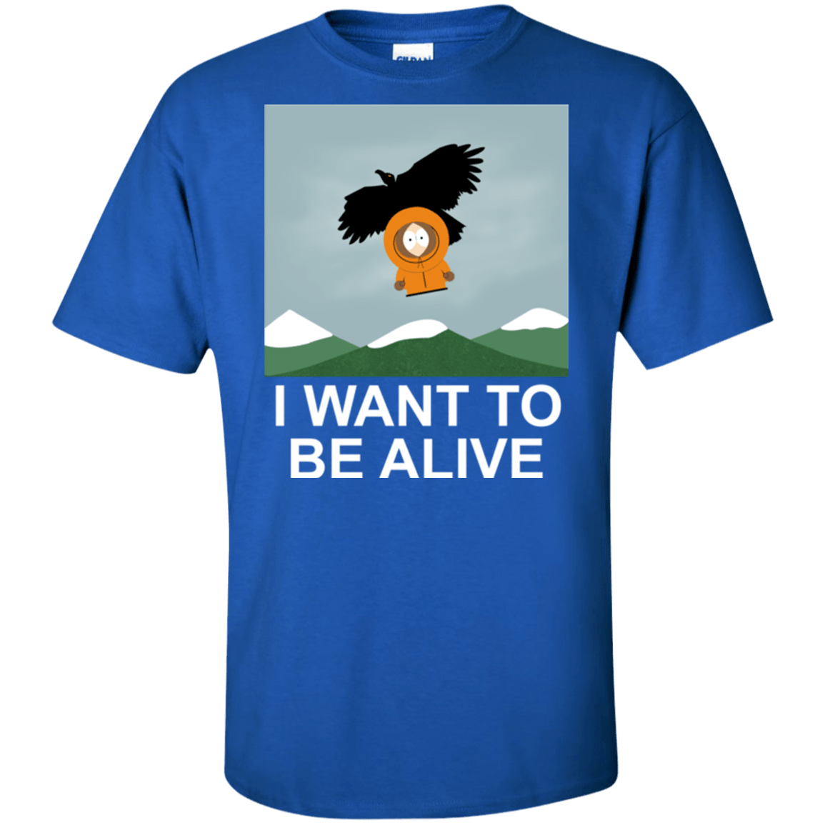 T-Shirts Royal / XLT I Want to be Alive Tall T-Shirt