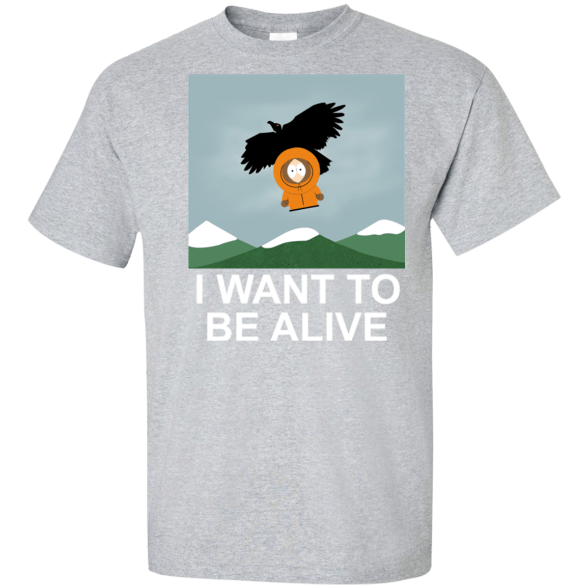 T-Shirts Sport Grey / XLT I Want to be Alive Tall T-Shirt