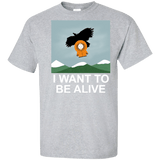 T-Shirts Sport Grey / XLT I Want to be Alive Tall T-Shirt