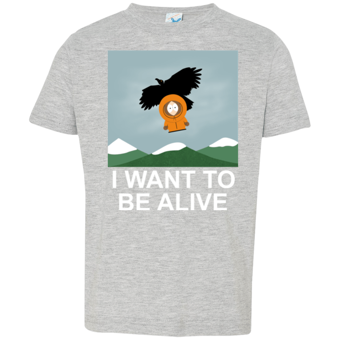 T-Shirts Heather Grey / 2T I Want to be Alive Toddler Premium T-Shirt