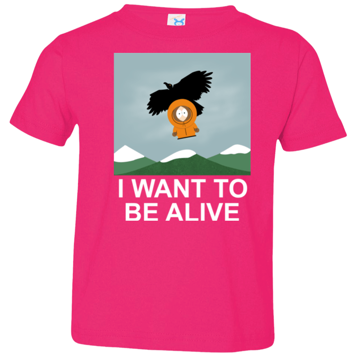 T-Shirts Hot Pink / 2T I Want to be Alive Toddler Premium T-Shirt