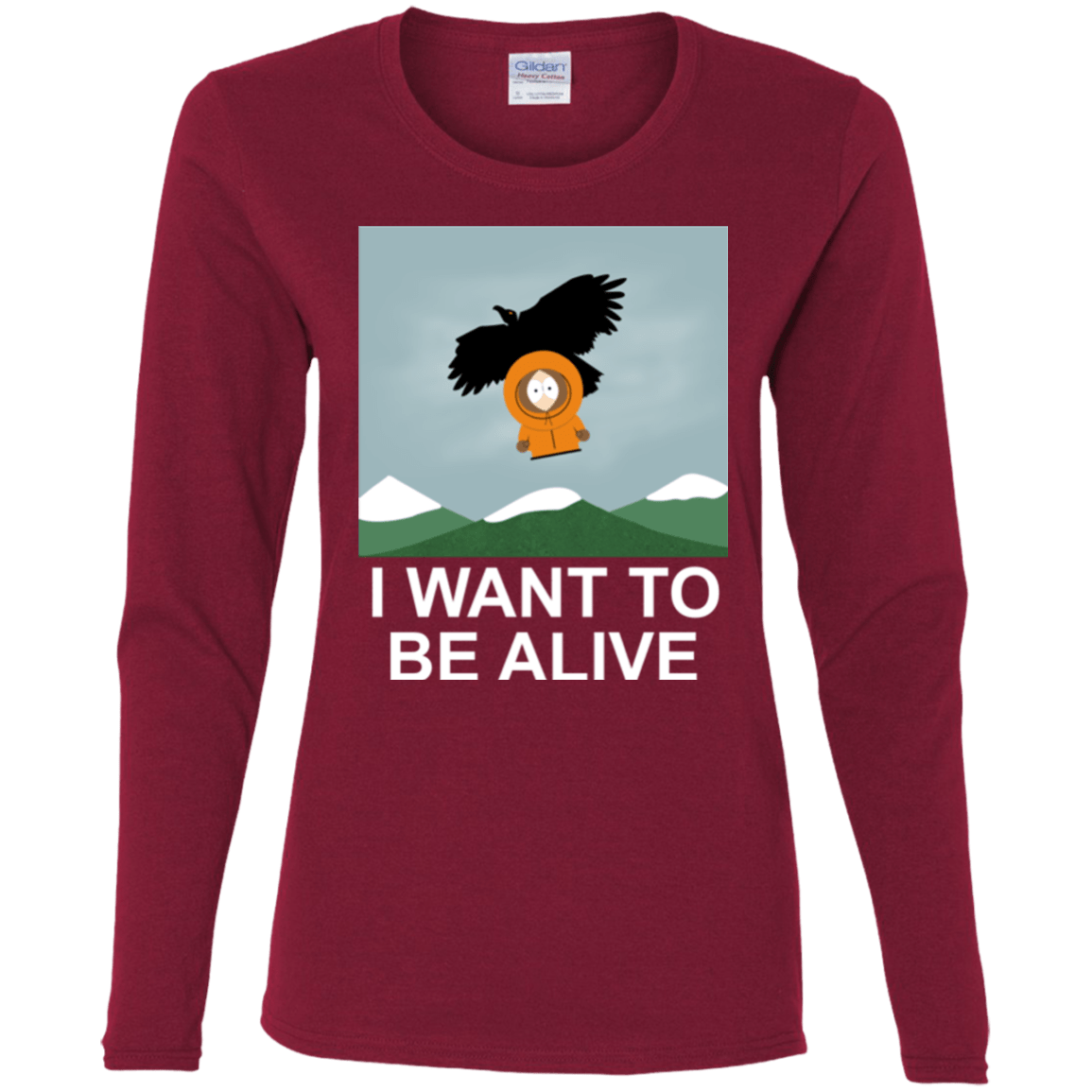 T-Shirts Cardinal / S I Want to be Alive Women's Long Sleeve T-Shirt