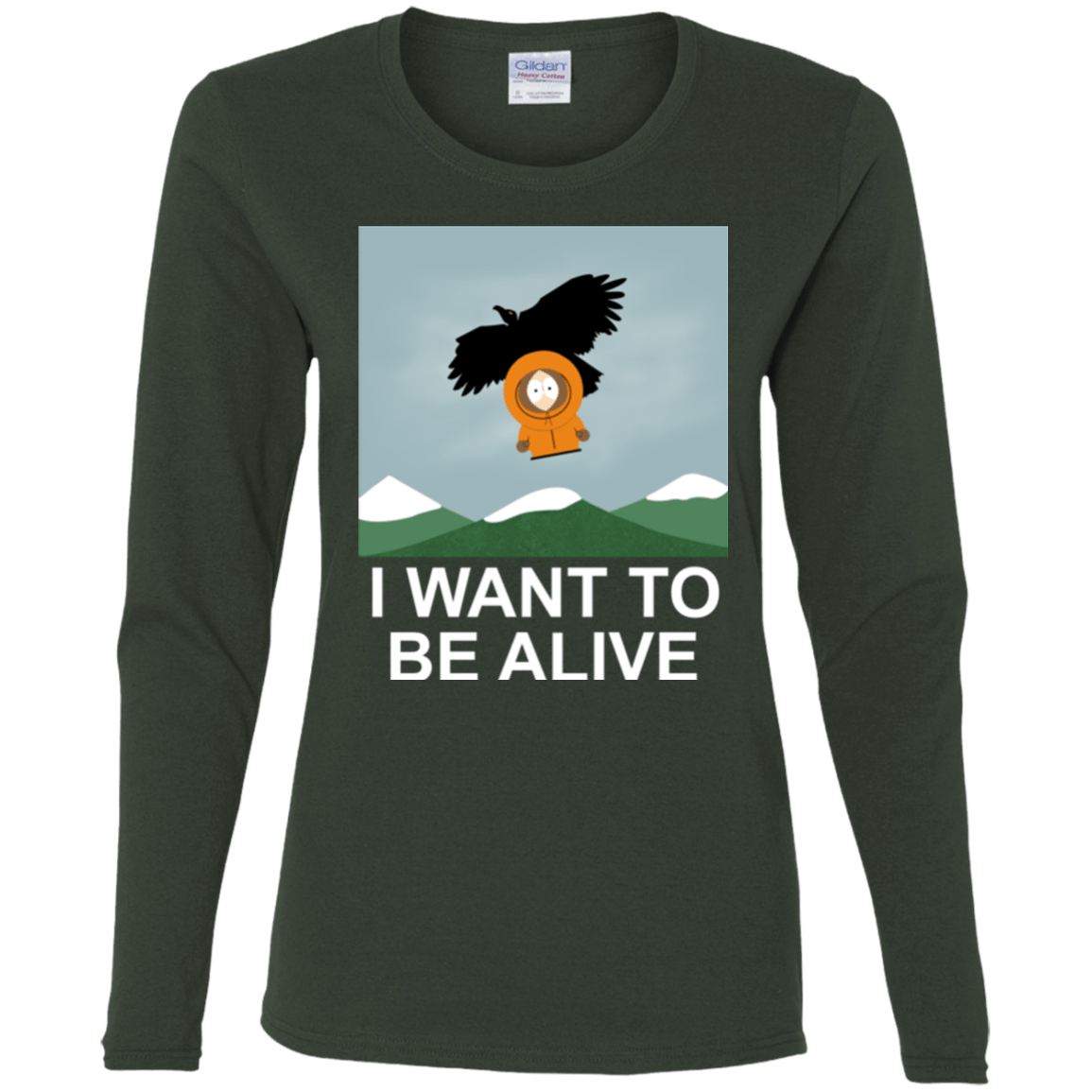 T-Shirts Forest / S I Want to be Alive Women's Long Sleeve T-Shirt