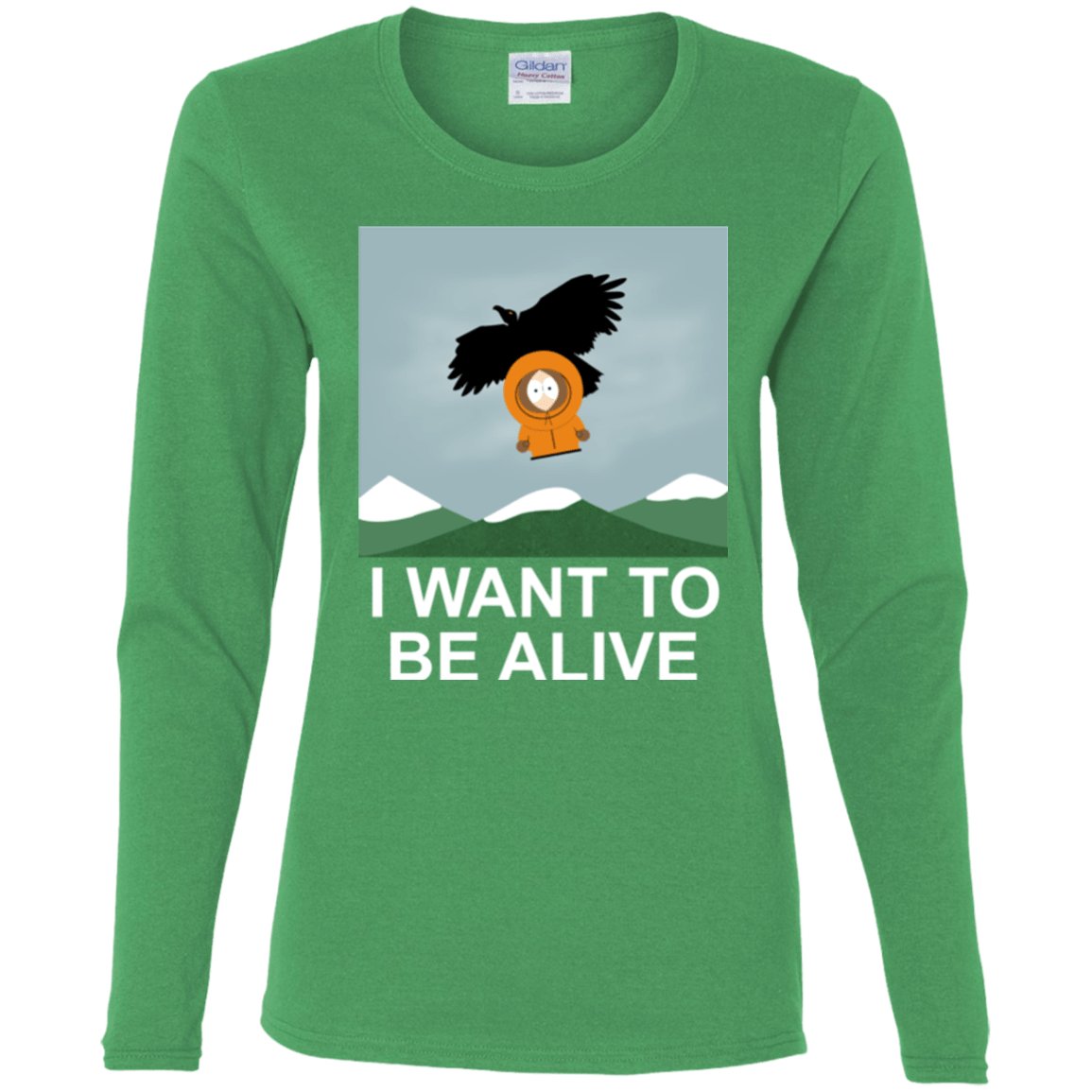 T-Shirts Irish Green / S I Want to be Alive Women's Long Sleeve T-Shirt