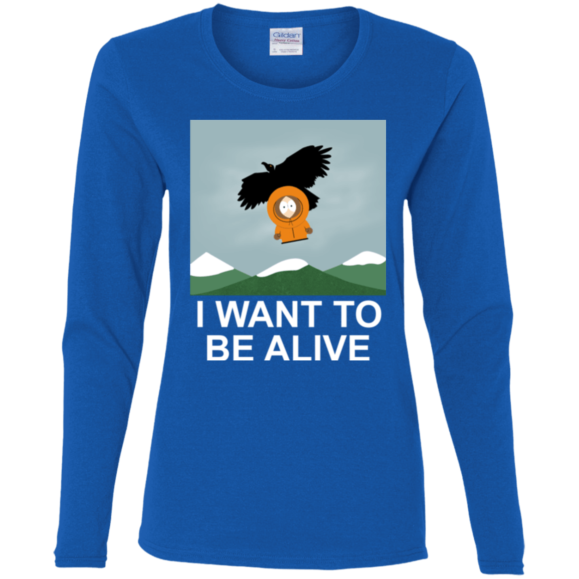 T-Shirts Royal / S I Want to be Alive Women's Long Sleeve T-Shirt