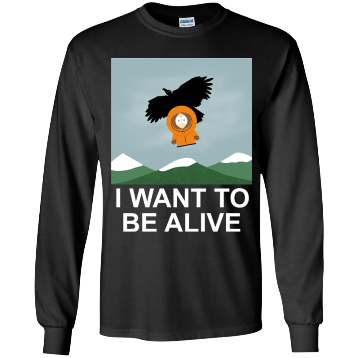 T-Shirts Black / YS I Want to be Alive Youth Long Sleeve T-Shirt