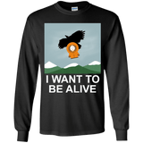 T-Shirts Black / YS I Want to be Alive Youth Long Sleeve T-Shirt