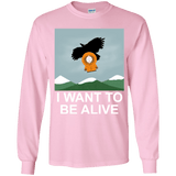 T-Shirts Light Pink / YS I Want to be Alive Youth Long Sleeve T-Shirt