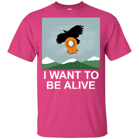 T-Shirts Heliconia / YXS I Want to be Alive Youth T-Shirt