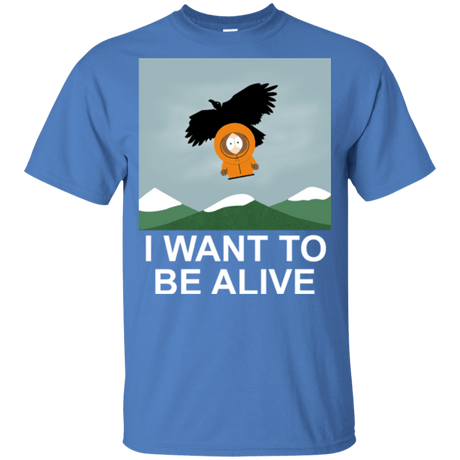 T-Shirts Iris / YXS I Want to be Alive Youth T-Shirt