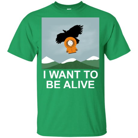 T-Shirts Irish Green / YXS I Want to be Alive Youth T-Shirt