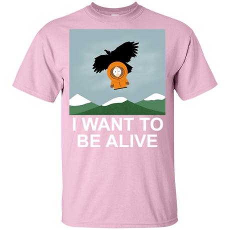 T-Shirts Light Pink / YXS I Want to be Alive Youth T-Shirt