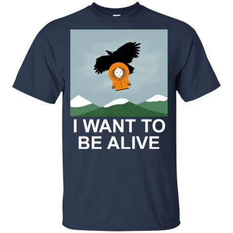 T-Shirts Navy / YXS I Want to be Alive Youth T-Shirt