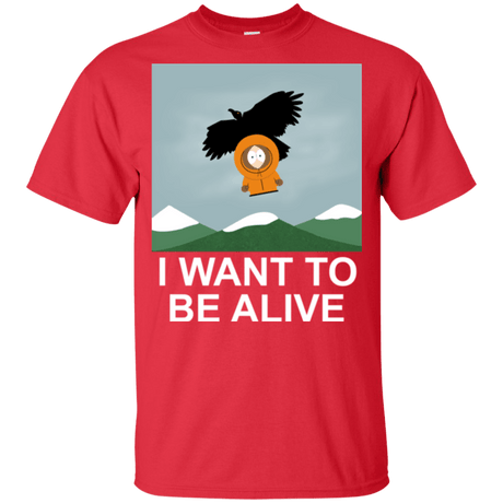 T-Shirts Red / YXS I Want to be Alive Youth T-Shirt