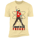 T-Shirts Banana Cream / S I Want To Be Freak Men's Premium T-Shirt