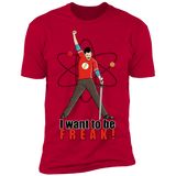 T-Shirts Red / S I Want To Be Freak Men's Premium T-Shirt