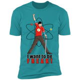 T-Shirts Tahiti Blue / S I Want To Be Freak Men's Premium T-Shirt