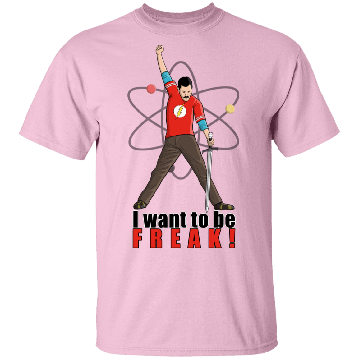 T-Shirts Light Pink / S I Want To Be Freak T-Shirt