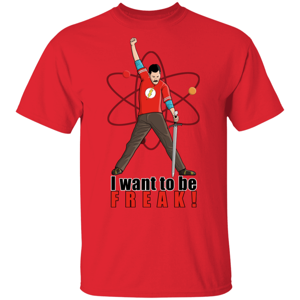 T-Shirts Red / S I Want To Be Freak T-Shirt