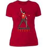 T-Shirts Red / S I Want To Be Freak Women's Premium T-Shirt