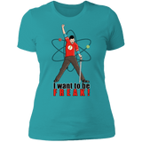 T-Shirts Tahiti Blue / S I Want To Be Freak Women's Premium T-Shirt