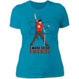 T-Shirts Turquoise / S I Want To Be Freak Women's Premium T-Shirt