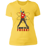 T-Shirts Vibrant Yellow / S I Want To Be Freak Women's Premium T-Shirt