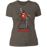 T-Shirts Warm Grey / S I Want To Be Freak Women's Premium T-Shirt