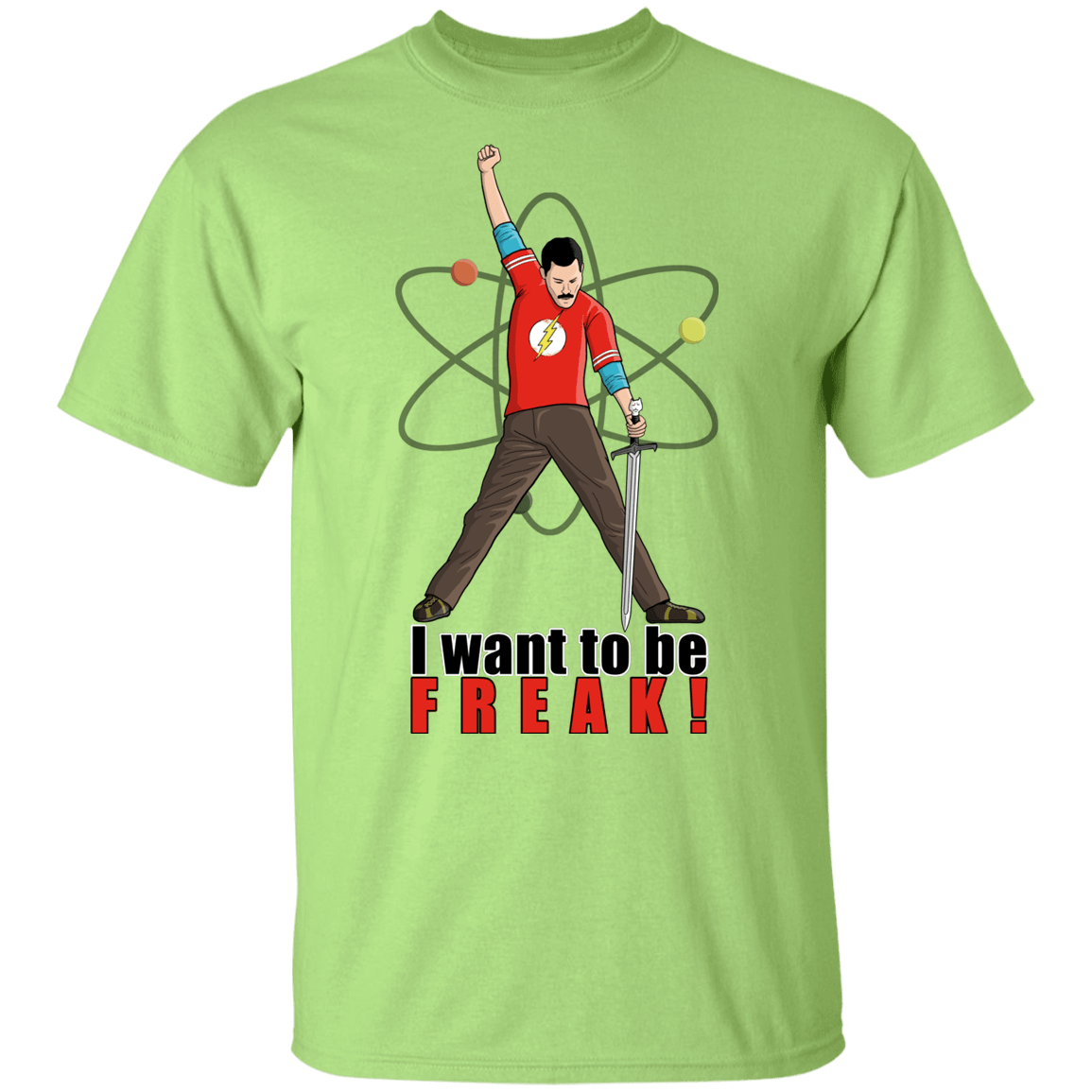 T-Shirts Mint Green / YXS I Want To Be Freak Youth T-Shirt