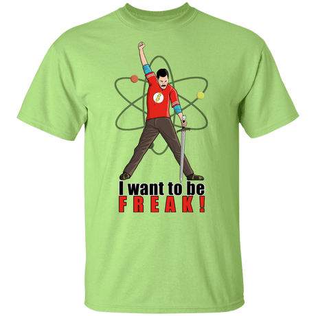 T-Shirts Mint Green / YXS I Want To Be Freak Youth T-Shirt