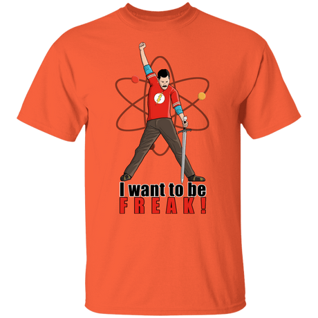 T-Shirts Orange / YXS I Want To Be Freak Youth T-Shirt