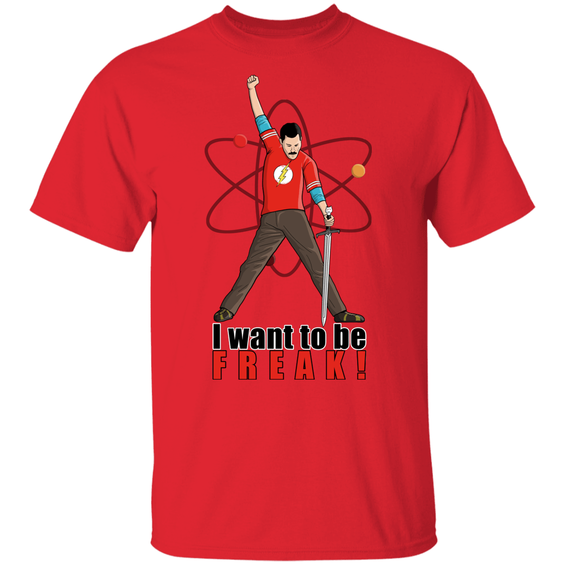 T-Shirts Red / YXS I Want To Be Freak Youth T-Shirt