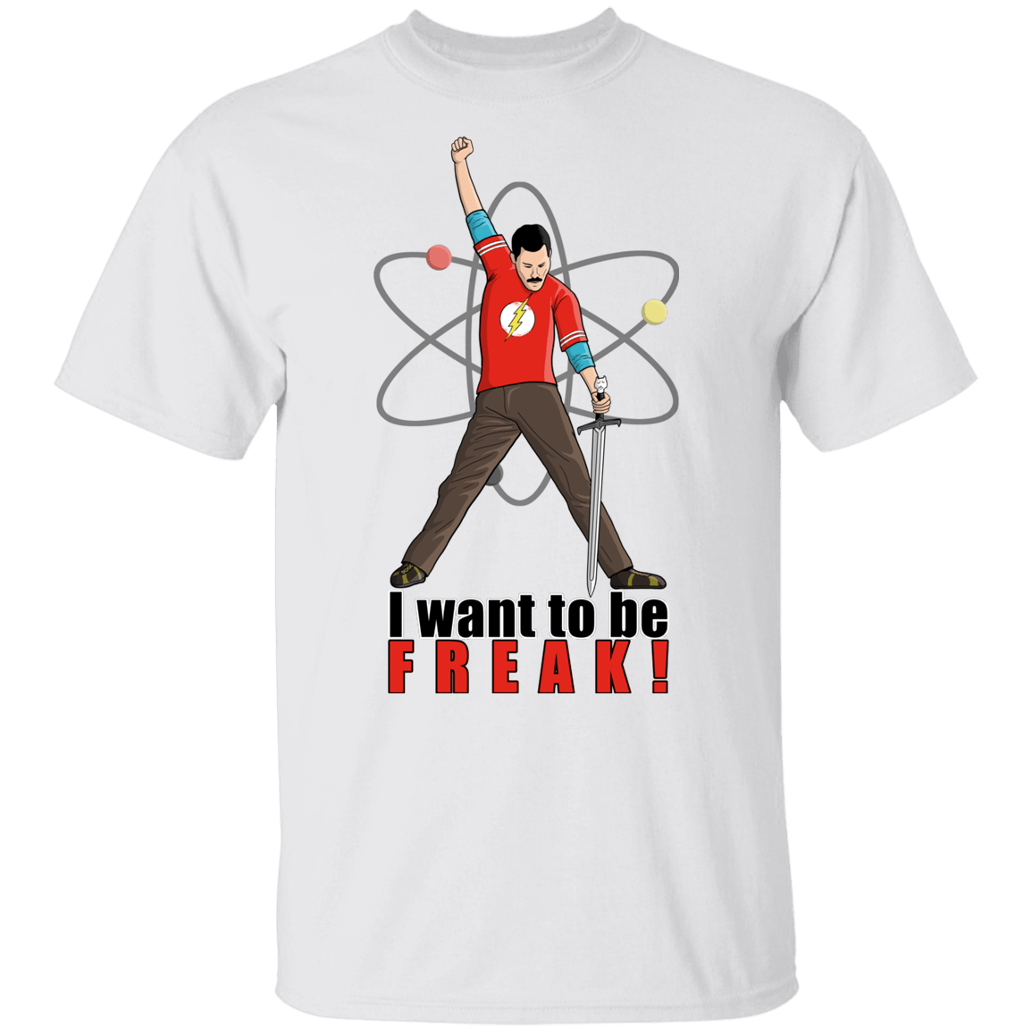 T-Shirts White / YXS I Want To Be Freak Youth T-Shirt