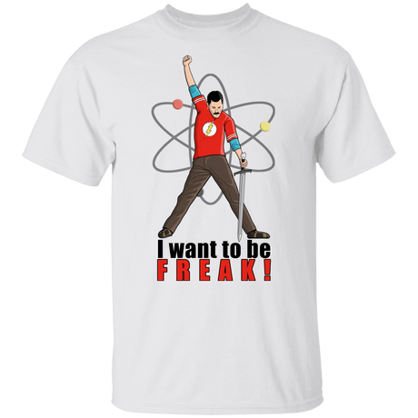 T-Shirts White / YXS I Want To Be Freak Youth T-Shirt
