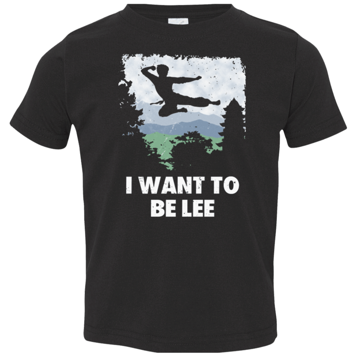 T-Shirts Black / 2T I Want To Be Lee Toddler Premium T-Shirt