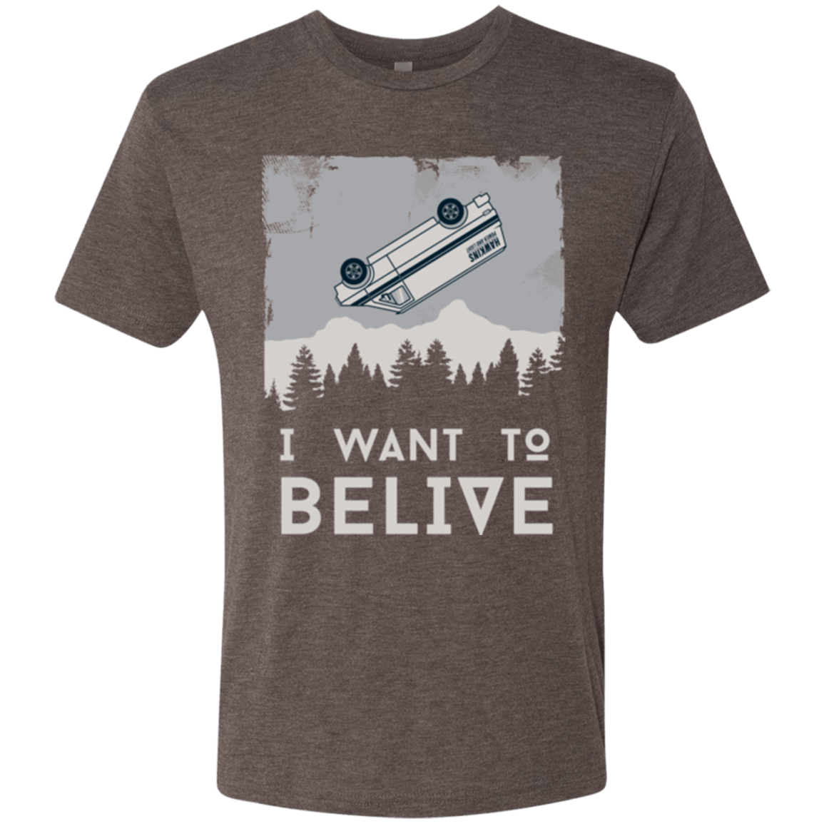 T-Shirts Macchiato / Small I Want to Believe Men's Triblend T-Shirt