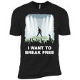 T-Shirts Black / X-Small I WANT TO BREAK FREE Men's Premium T-Shirt