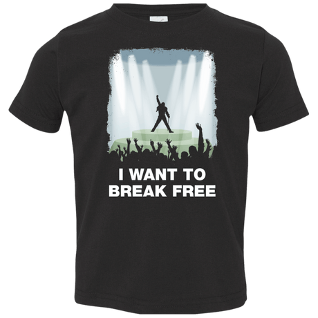 T-Shirts Black / 2T I WANT TO BREAK FREE Toddler Premium T-Shirt