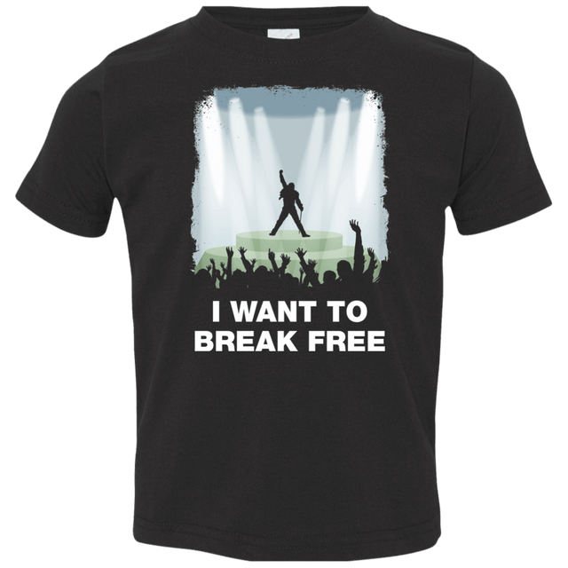 T-Shirts Black / 2T I WANT TO BREAK FREE Toddler Premium T-Shirt