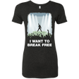 T-Shirts Vintage Black / Small I WANT TO BREAK FREE Women's Triblend T-Shirt
