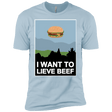 T-Shirts Light Blue / YXS I want to lieve beef Boys Premium T-Shirt