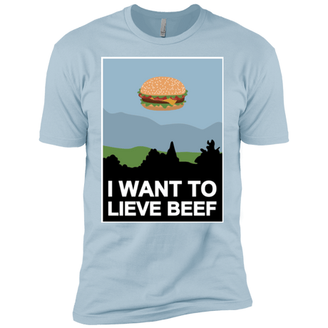 T-Shirts Light Blue / YXS I want to lieve beef Boys Premium T-Shirt