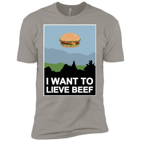 T-Shirts Light Grey / YXS I want to lieve beef Boys Premium T-Shirt