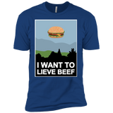 T-Shirts Royal / YXS I want to lieve beef Boys Premium T-Shirt