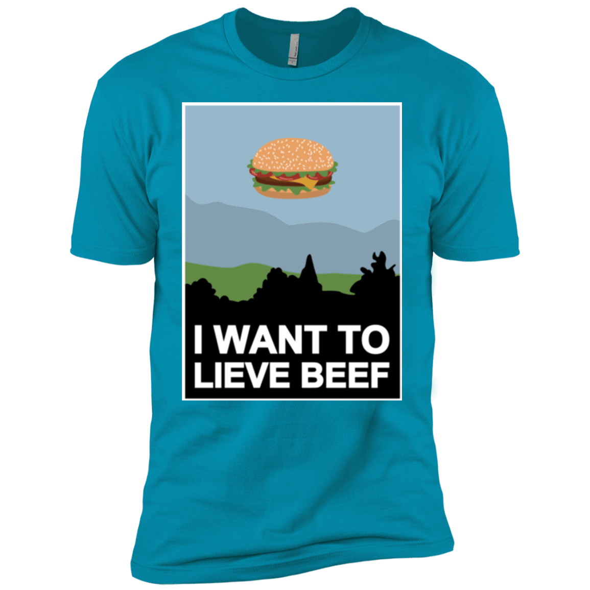 T-Shirts Turquoise / YXS I want to lieve beef Boys Premium T-Shirt