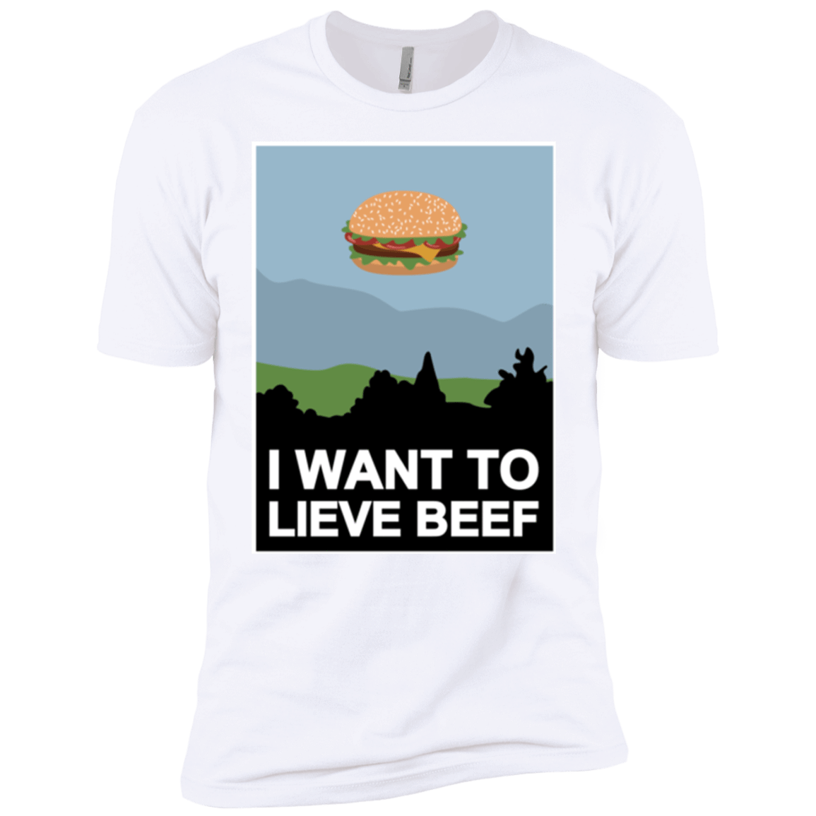 T-Shirts White / YXS I want to lieve beef Boys Premium T-Shirt