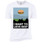 T-Shirts White / YXS I want to lieve beef Boys Premium T-Shirt
